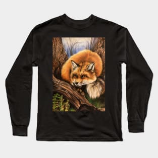 Red Fox Long Sleeve T-Shirt